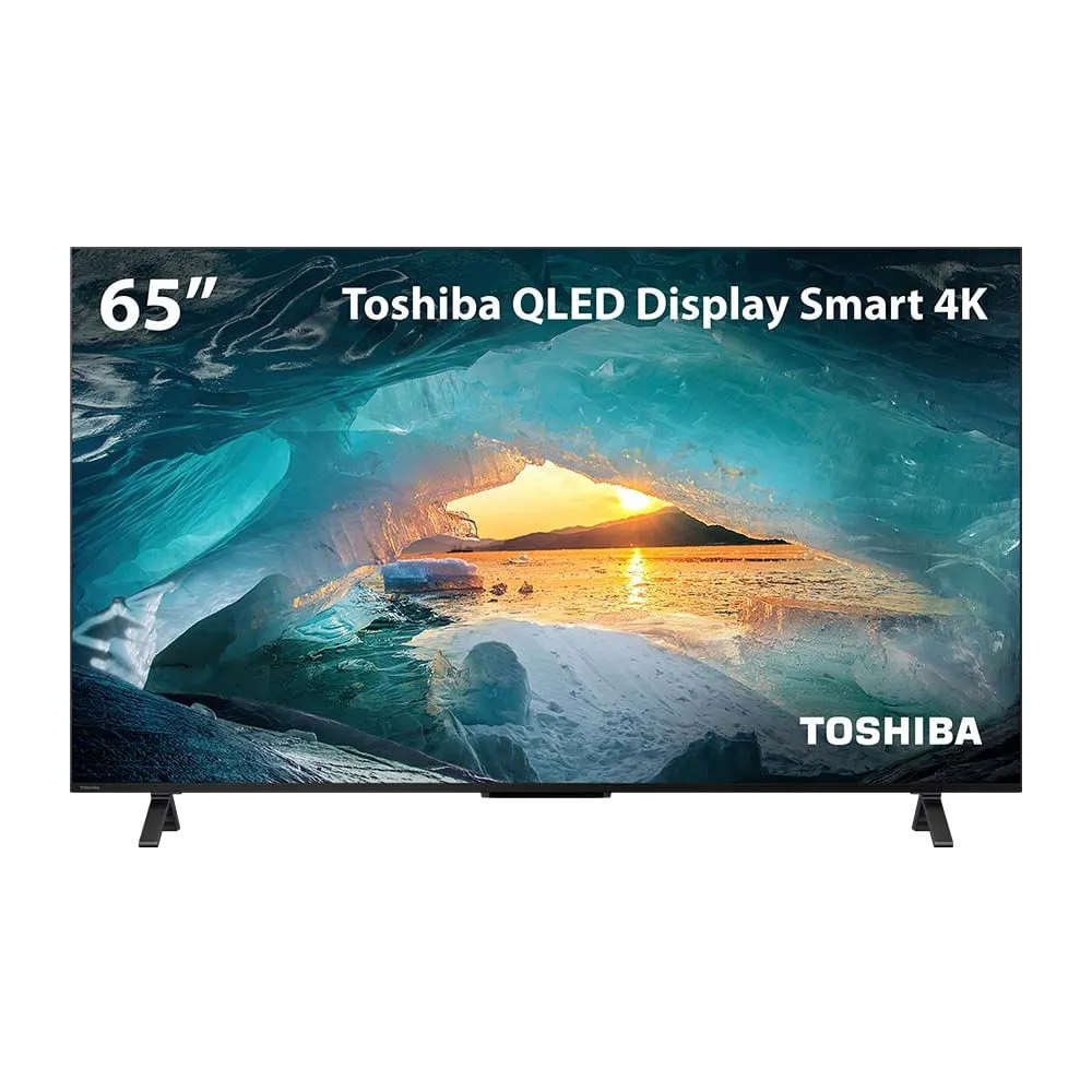 [Multcoin R$2279] Smart Tv Qled 65&Quot;; 4k Superslim Toshiba 65m550ms Vidaa 3 Hdmi 2 Usb Wi-Fi - Tb027m